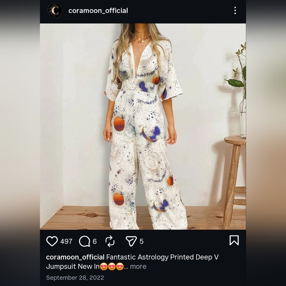 Coramoon Celestial Jumpsuit